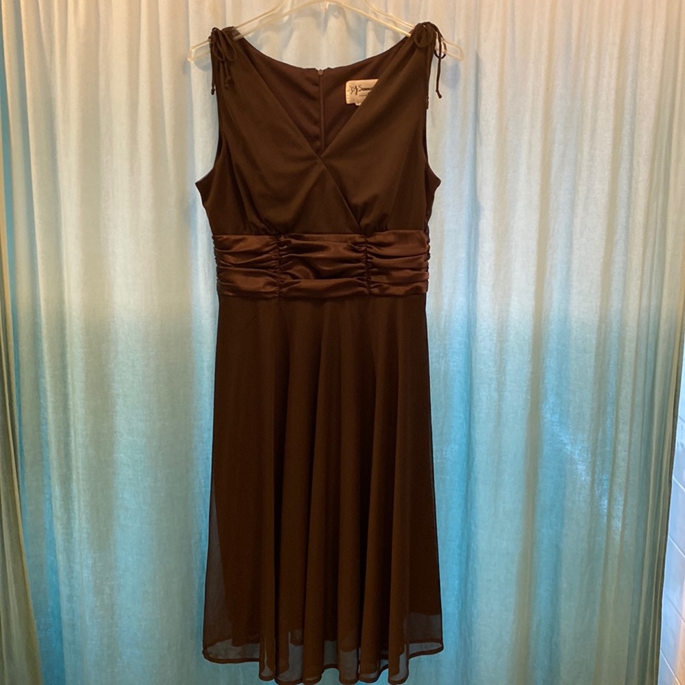 Brown Formal Dress